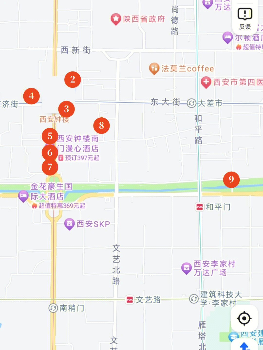 最新西安娛樂(lè)場(chǎng)所分布概覽